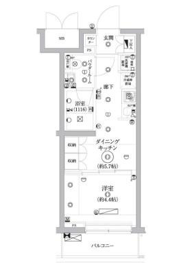 【間取り】 | セジョリ鵜の木 | 間取り図