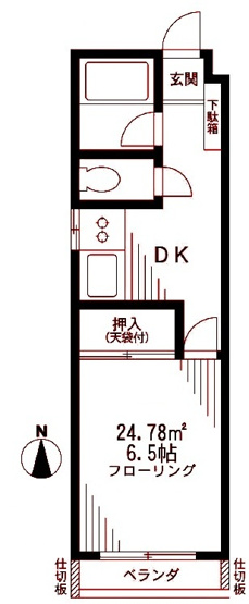 【間取り】 | グロワール松見