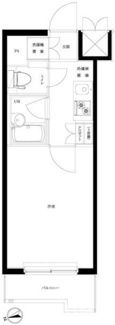 【間取り】 | ルーブル北新宿