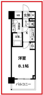 【間取り】 | サンパレス駒込壱番館