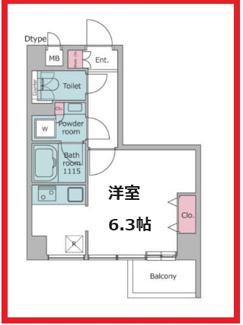 【間取り】 | ライトテラス押上
