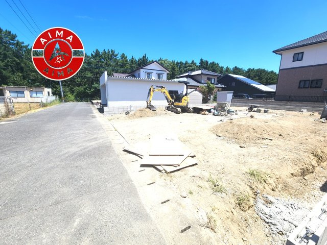 福岡市西区今津第1-1棟（1号棟）　の外観|デザイン性のある外観です。
