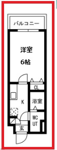 【間取り】 | アルファコート青砥２