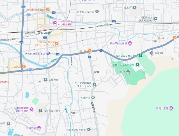 ●29(土)30(日)現地説明会！　桜井市桜井　限定1邸の地図