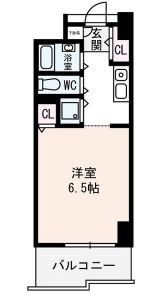 エトワール北梅田の間取り