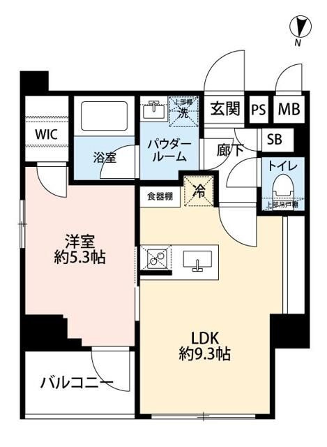ＧＲＡＮＤ　ＣＯＮＣＩＥＲＧＥ　恵比寿の間取り