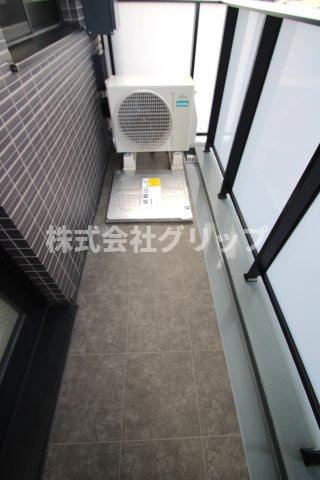 Le'a横濱和田町参番館のバルコニー