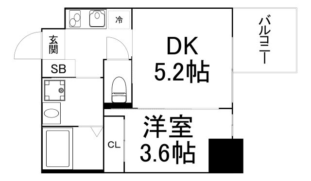 【間取り】 | セレニテ本町リアン