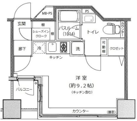 アイフォート千住曙町の間取り|間取りです。