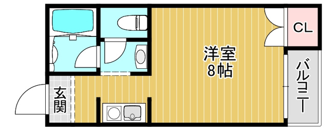 【間取り】 | レーヴ千林