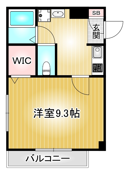 メゾンベール大松|名古屋市の賃貸ならMy賃貸の間取り|メゾンベール大松