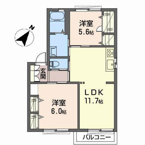 フォーレス御立東の間取り