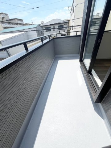 リーブルガーデン堺市東区大美野6期のバルコニー