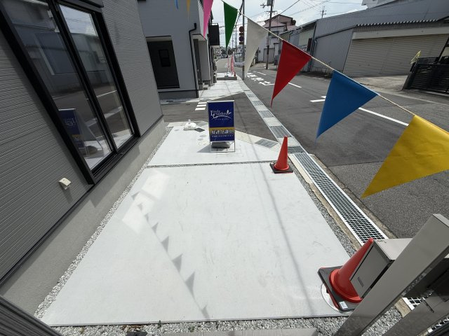 リーブルガーデン堺市東区大美野6期の駐車場