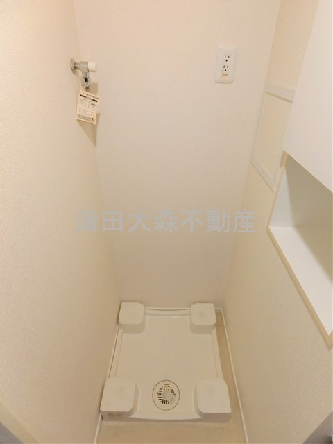 パークアクシス蒲田壱番館の設備|室内洗濯機置き場