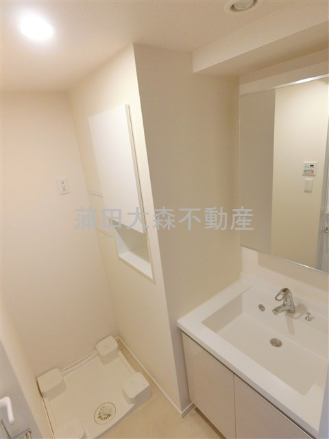 パークアクシス蒲田壱番館の洗面所
