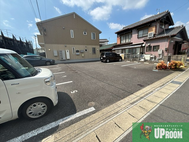 メゾンオクターヴの駐車場