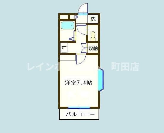キャピタルヒロ※初期費用分割後払いサービス利用可能物件の間取り