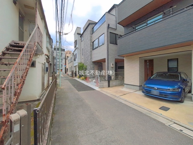 杉並区阿佐谷北1丁目 限定1棟の前面道路含む現地写真|前面道路4.0ｍ