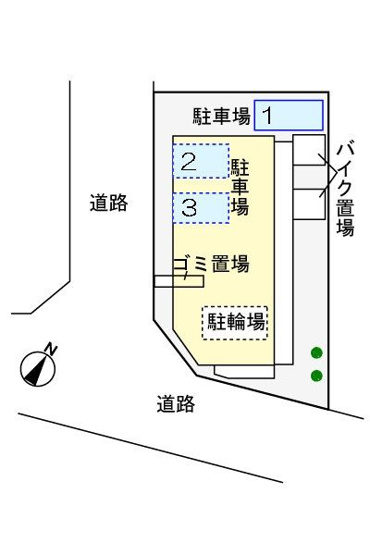 【区画図】 | グランツハウス北野(グランツハウスキタノ)