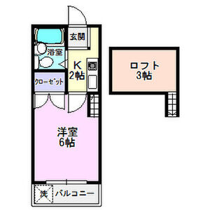 アルシャイン岡崎Ⅱの間取り