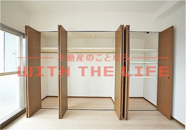 YMクレスト【キャッシュバック対象物件】の収納|たっぷりとした収納スペースです