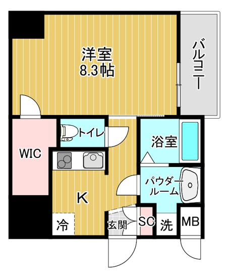 【間取り】 | エスリード大阪城クローグ