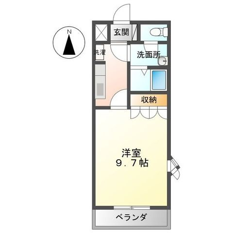 ミューズガーデンpartⅡの間取り