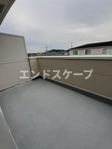 プロスベールＢのバルコニー|高崎、前橋のお部屋探しはエンドスケープまで！お客様の理想お聞かせ下さい♪