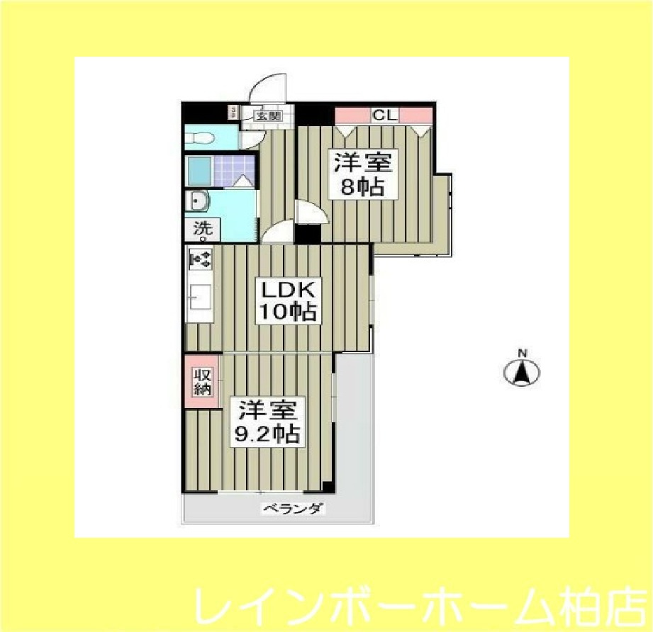 【仲介手数料：50％OFF】対象物件！の間取り