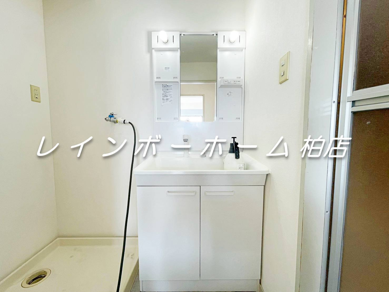 【仲介手数料：50％OFF】対象物件！の洗面所|洗面所です