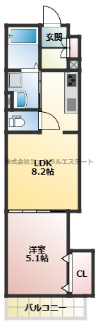 クリエオーレ明和の間取り