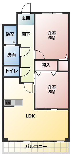 ALESSIAの間取り