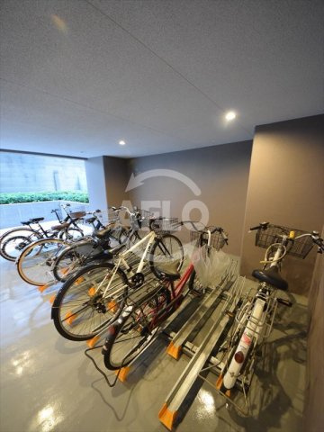 Calmtree上町台　五条小学校区の設備|Calmtree上町台（カームツリー上町台）　駐輪場