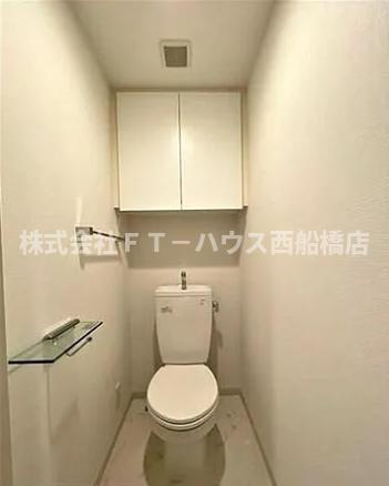 スカイグランデ船橋宮本のトイレ