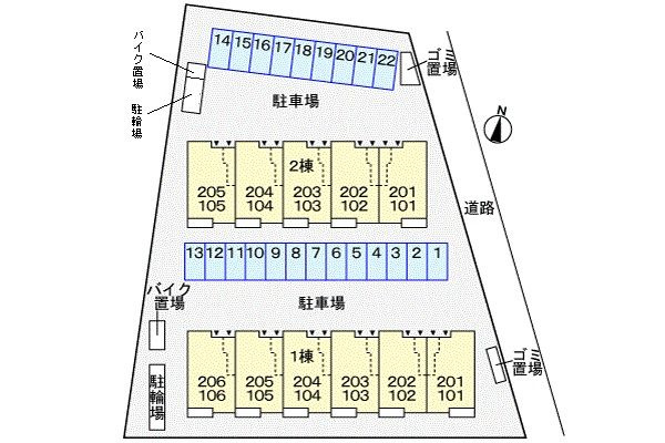 【区画図】 | ペンタパレス