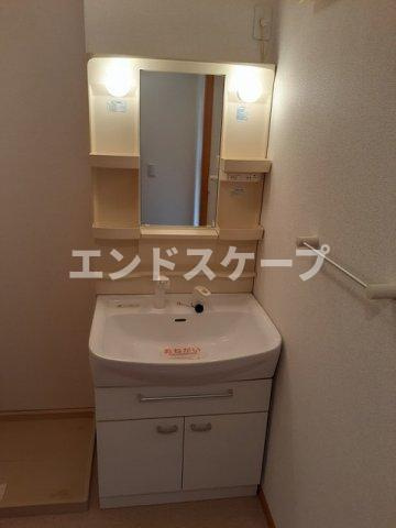 ハッピーワンＢの洗面所|高崎、前橋のお部屋探しはエンドスケープまで！お客様の理想お聞かせ下さい♪