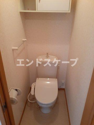 ハッピーワンＢのトイレ|高崎、前橋のお部屋探しはエンドスケープまで！お客様の理想お聞かせ下さい♪