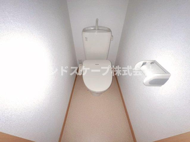 ハッピーワンＢのトイレ|高崎、前橋のお部屋探しはエンドスケープまで！お客様の理想お聞かせ下さい♪
