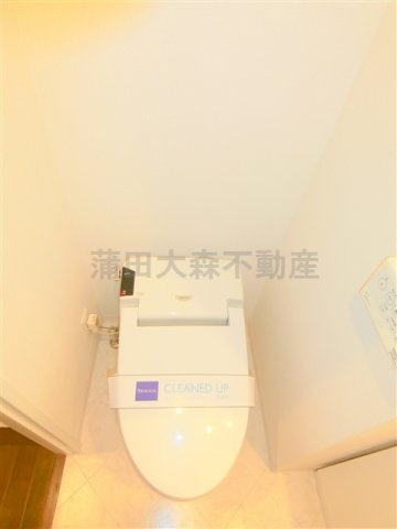 レジディア大森東のトイレ|トイレ　温水洗浄便座