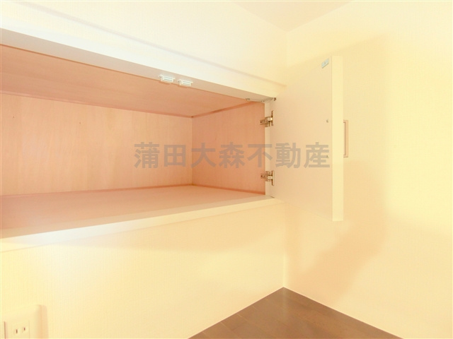 レジディア大森東の収納|ロフト部分収納