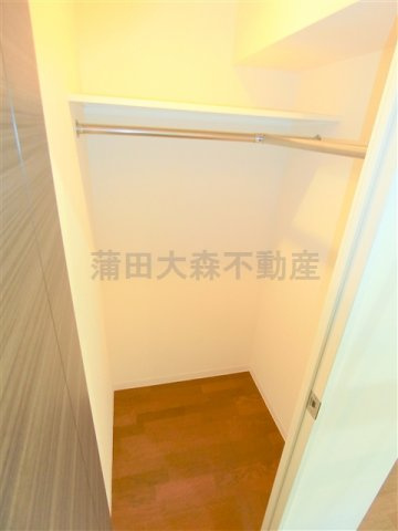 レジディア大森東の収納|収納　ウォークインクローゼット
