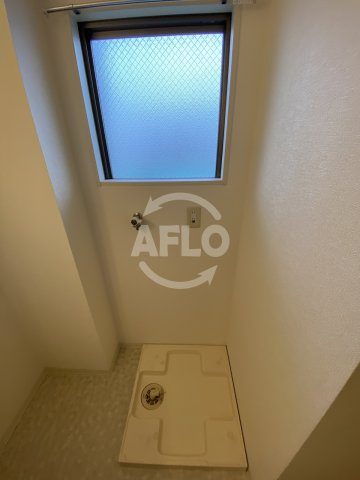 大阪市北区大淀中１丁目の賃貸マンションの設備|ARROW FIELDS壱番館（アローフィールズ壱番館）　室内洗濯パン