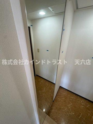 アスティオン都島の玄関|シンプルで使いやすい玄関です