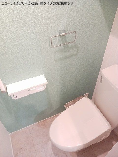 ファミーユ花栄　Ａのトイレ|シンプルで使いやすいトイレです