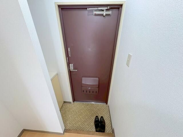 メゾンサンルーツの玄関