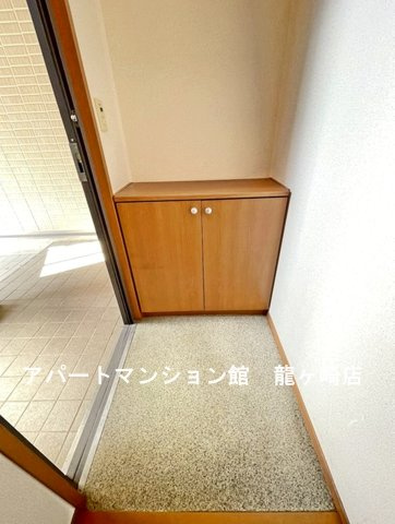 サンガーデンAの玄関