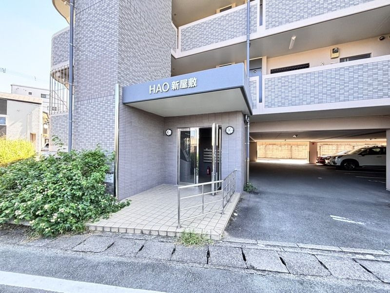 HAO新屋敷のエントランス