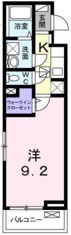 ルミエール・メゾンⅡの間取り