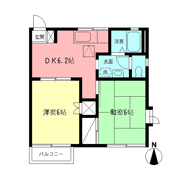 WING　Iの間取り